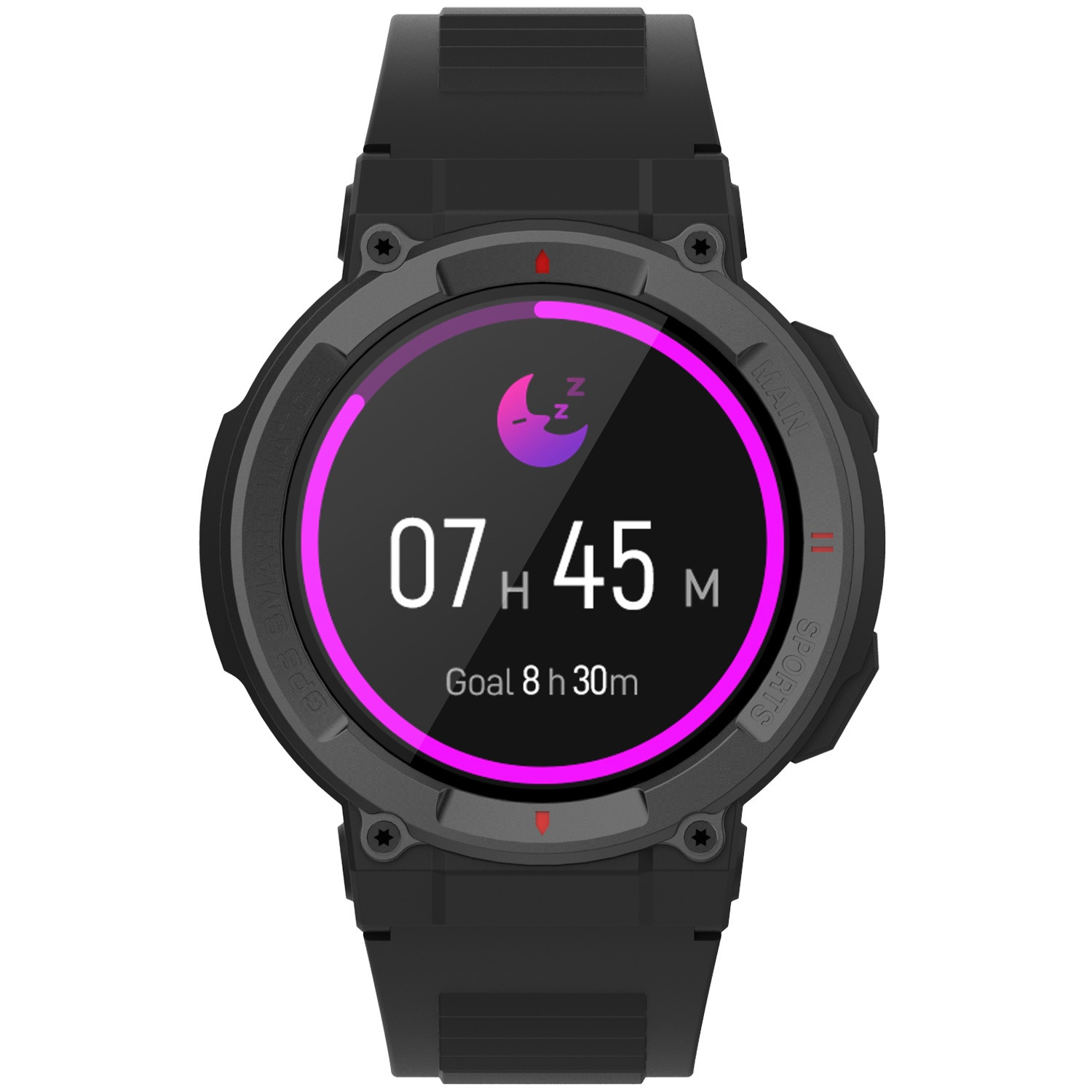 Smartwatch Bluetooth con GPS Nero