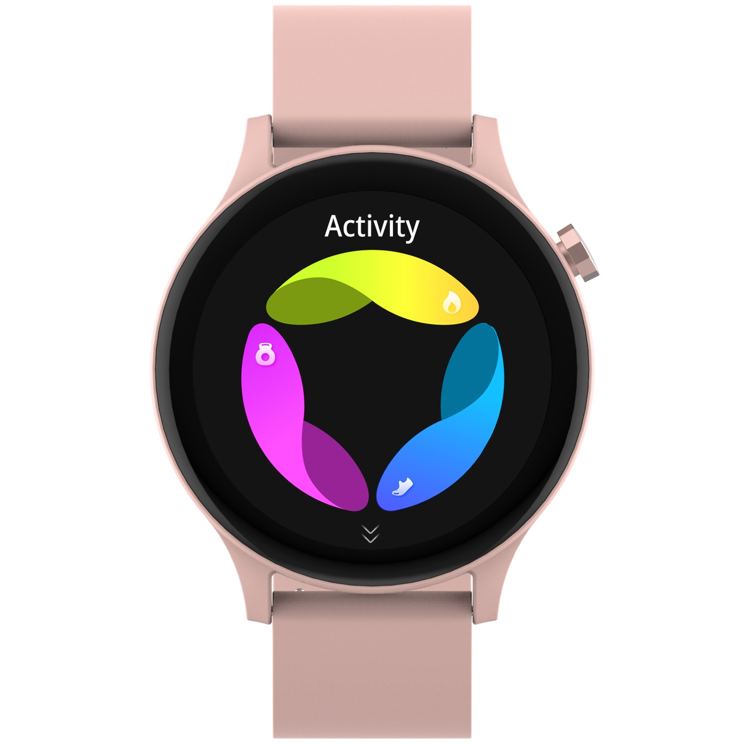Bluetooth Smartwatch Roze/Beige