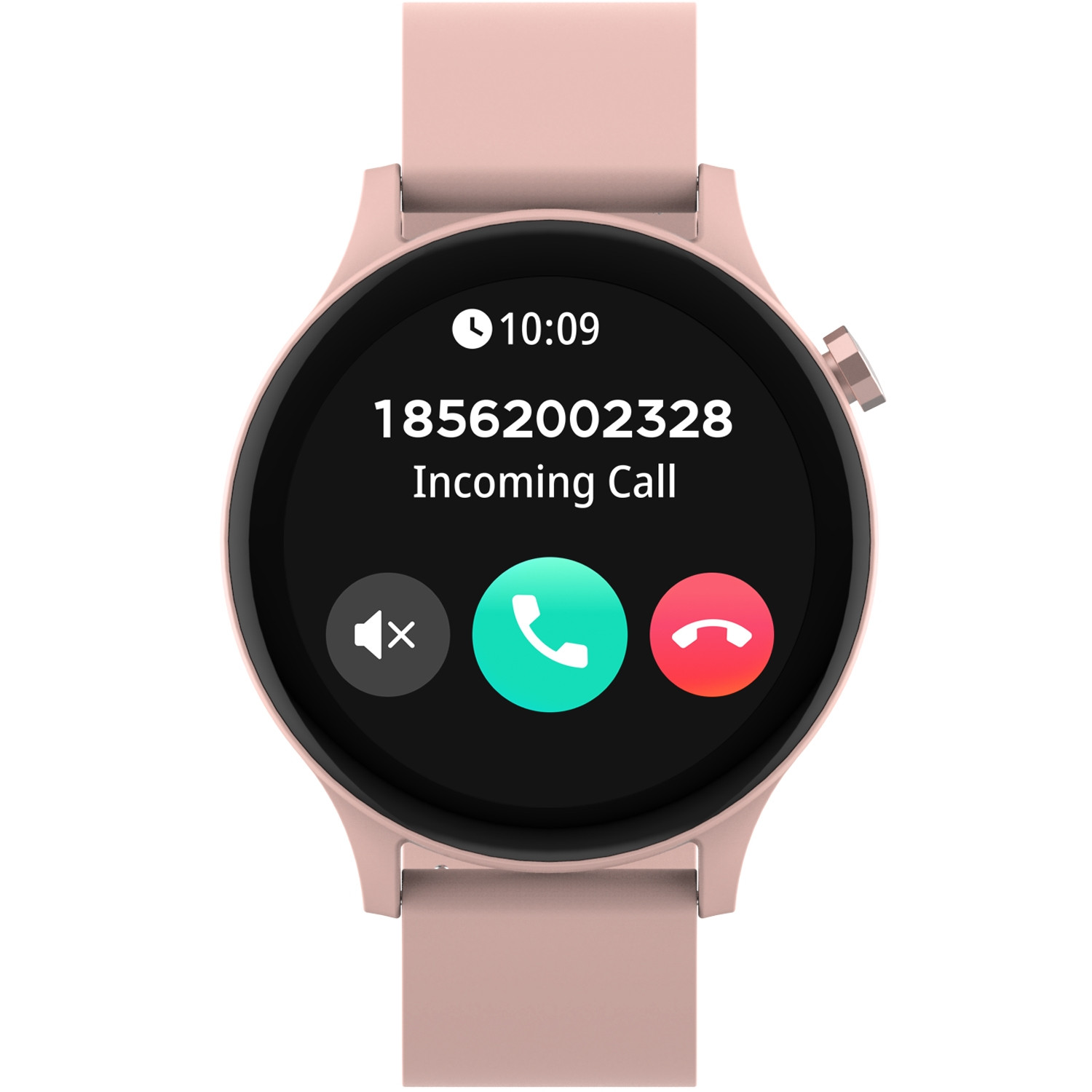 Bluetooth Smartwatch Roze/Beige