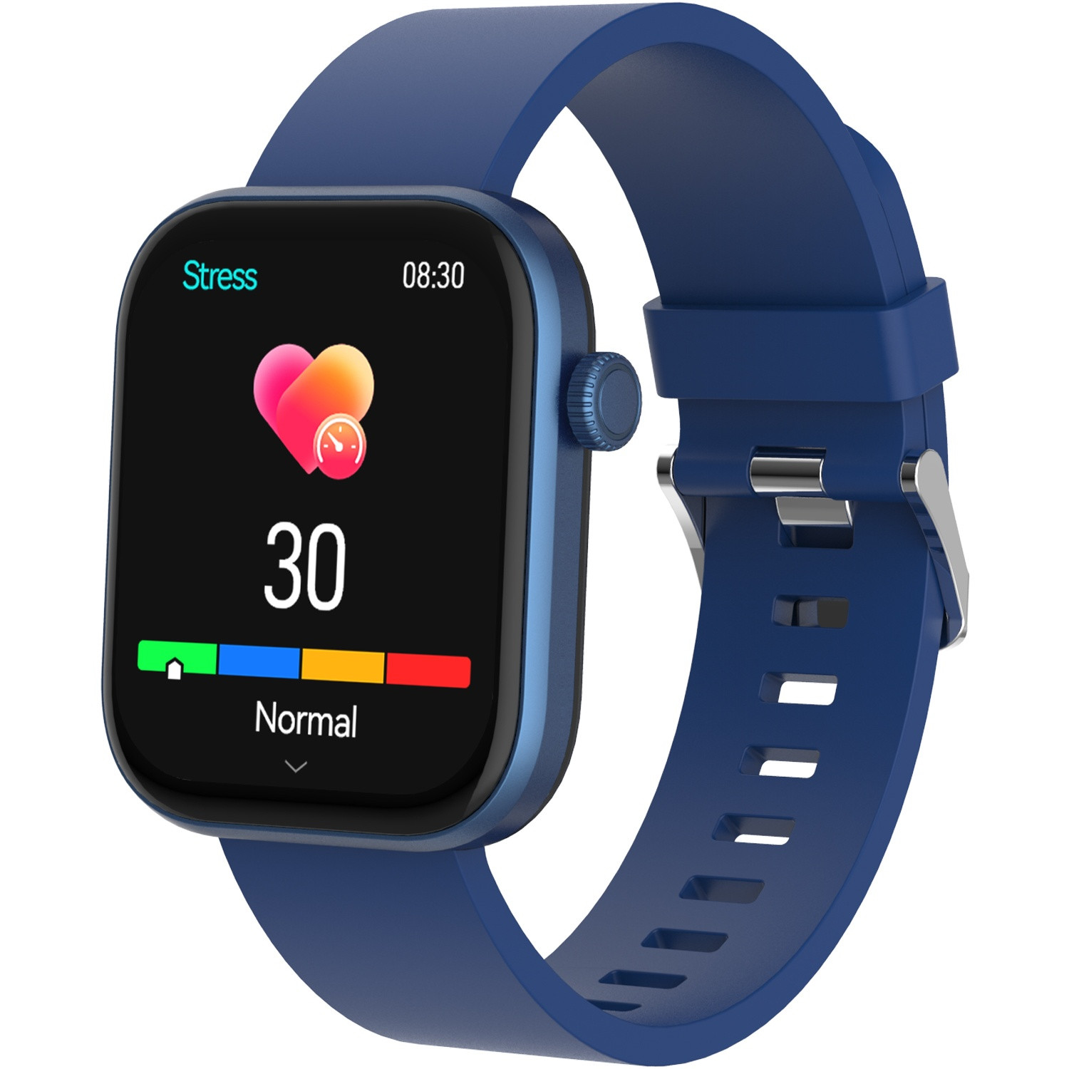 Bluetooth AMOLED Smartwatch Blauw