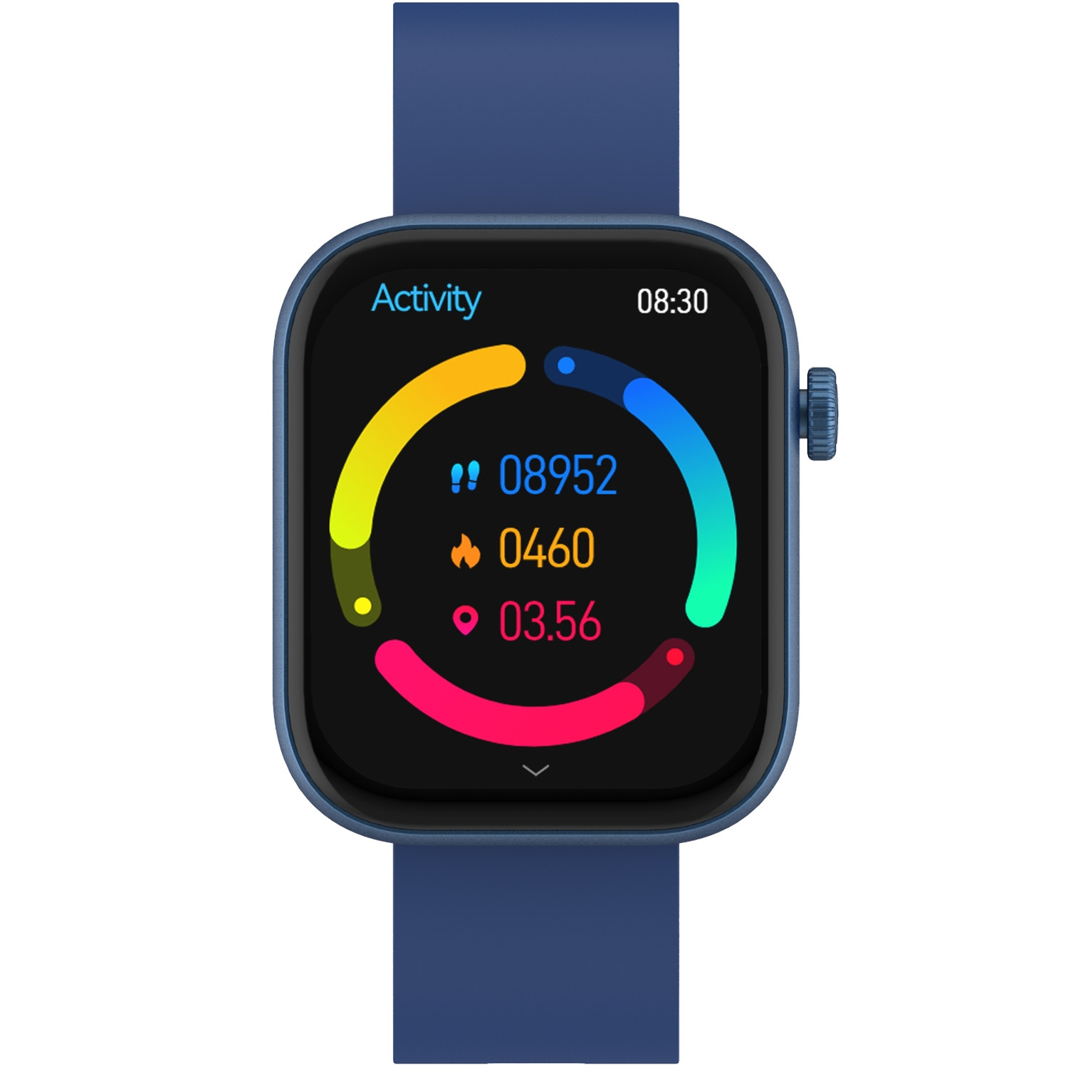 Reloj inteligente Bluetooth AMOLED azul