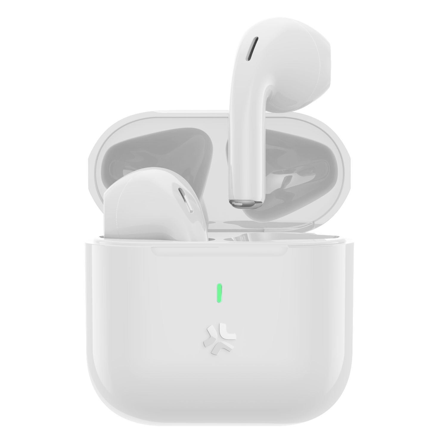 Kompaktes True Wireless Bluetooth Headset Drop White