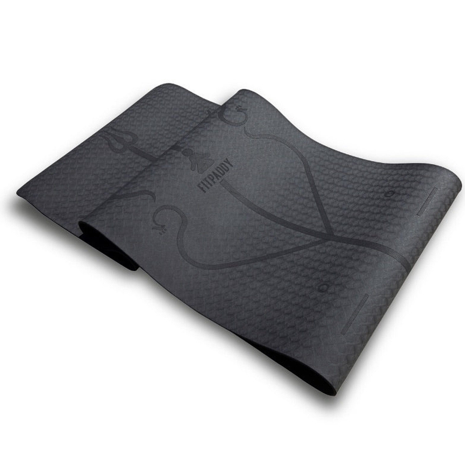 Yogamatte Schwarz