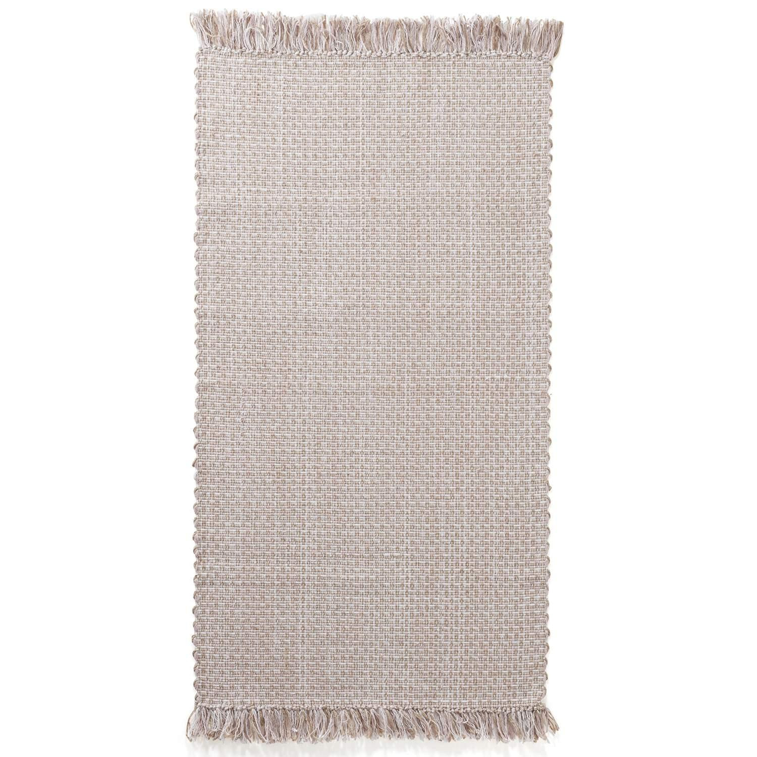 Tappeto Cotone/Iuta Rosa