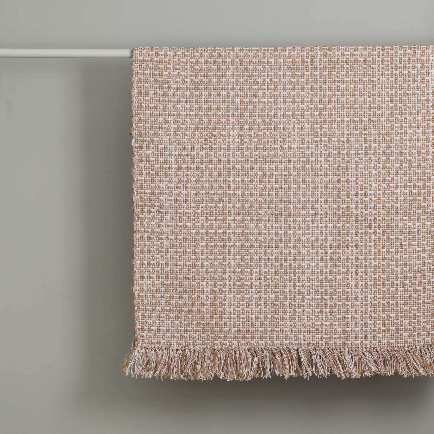 Tappeto Cotone/Iuta Rosa
