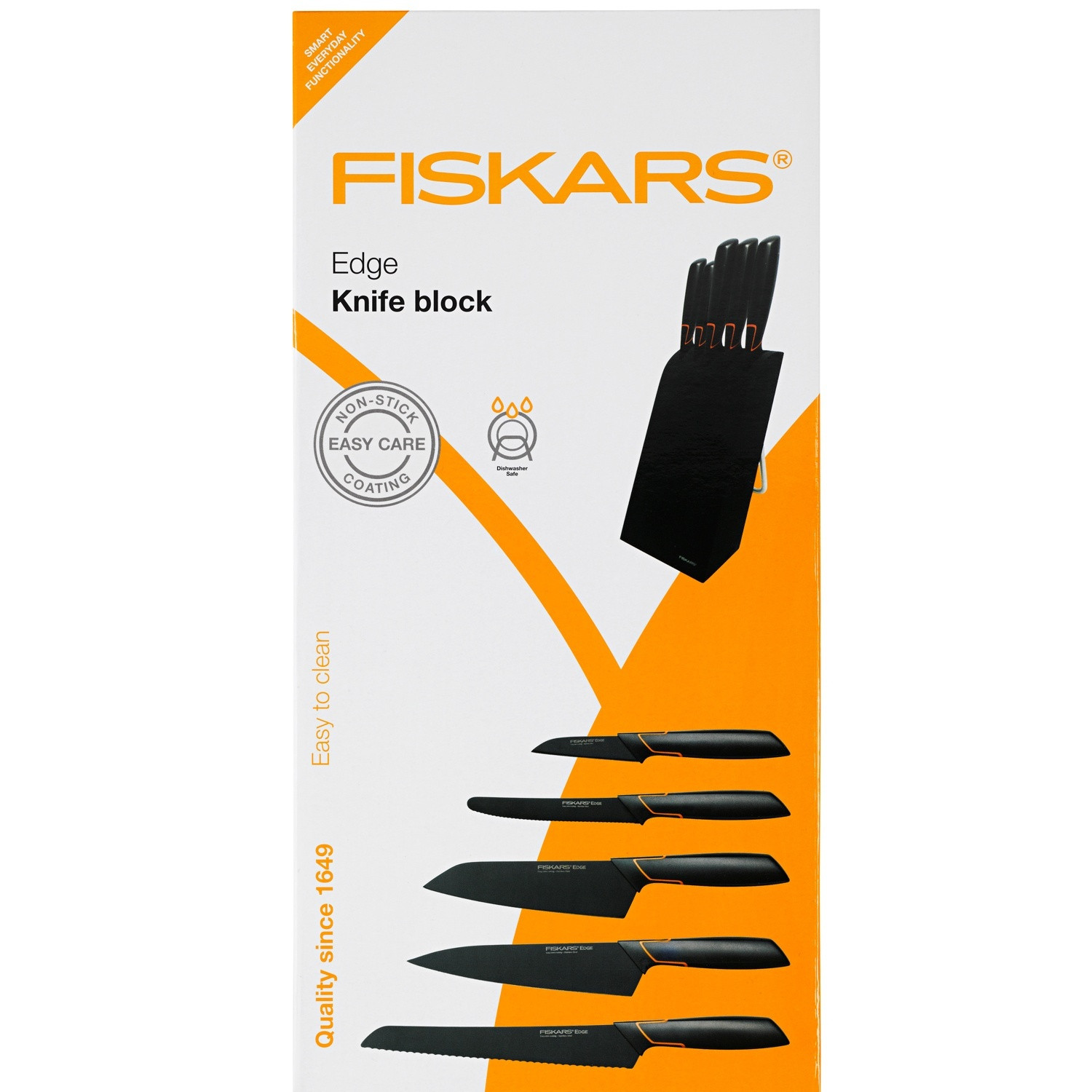 Bloco de facas Edge com 5 facas