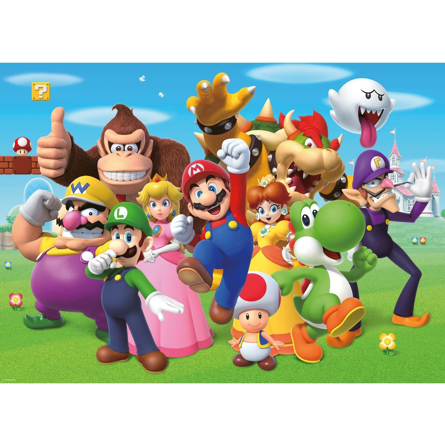 Rompecabezas Super Mario 1000p