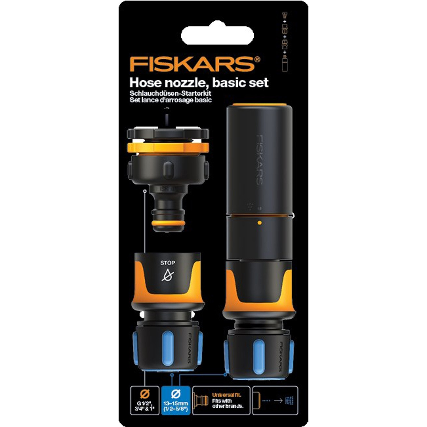 Spray nozzle starter set