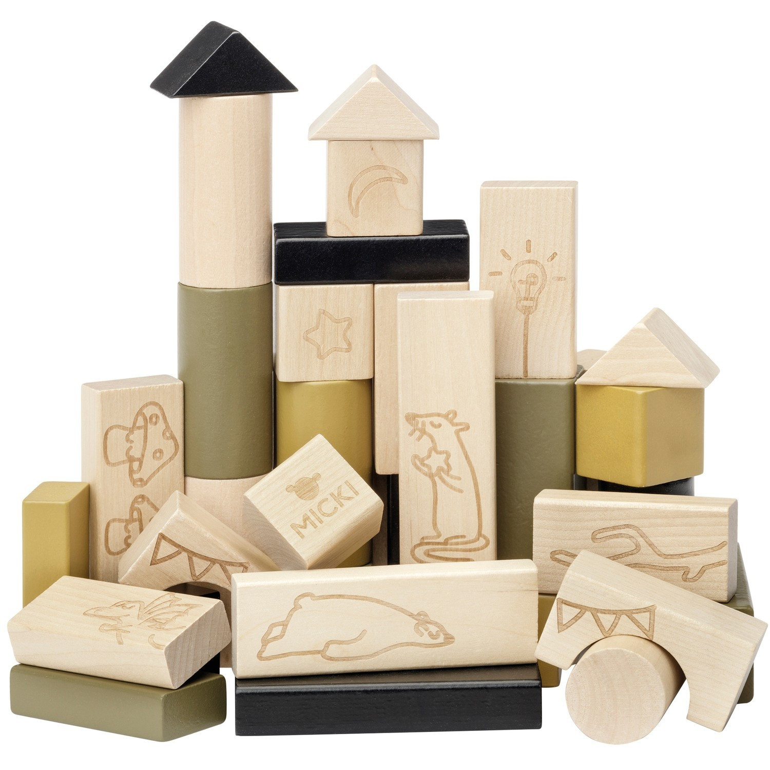 Blocs de construction 40 pièces premium