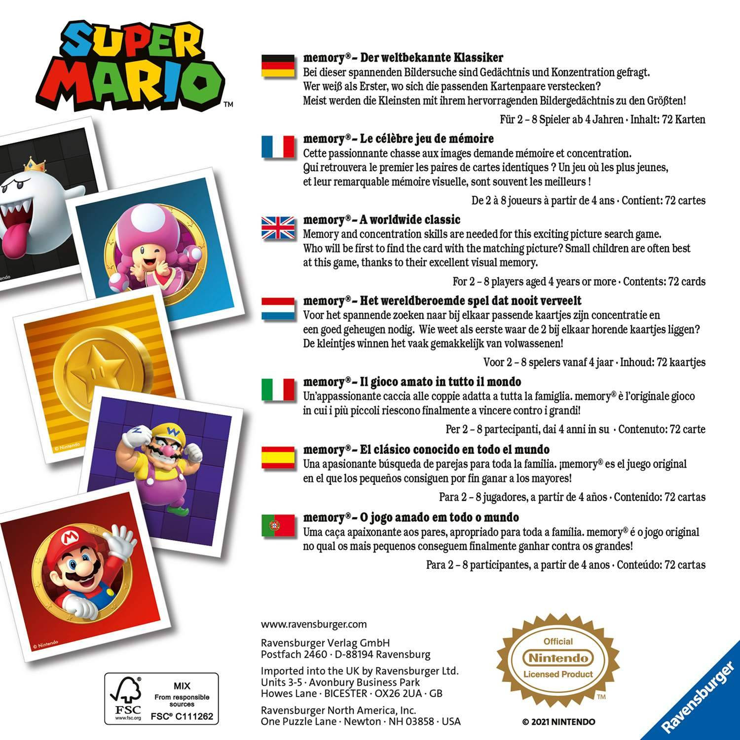 Mémoire de Super Mario