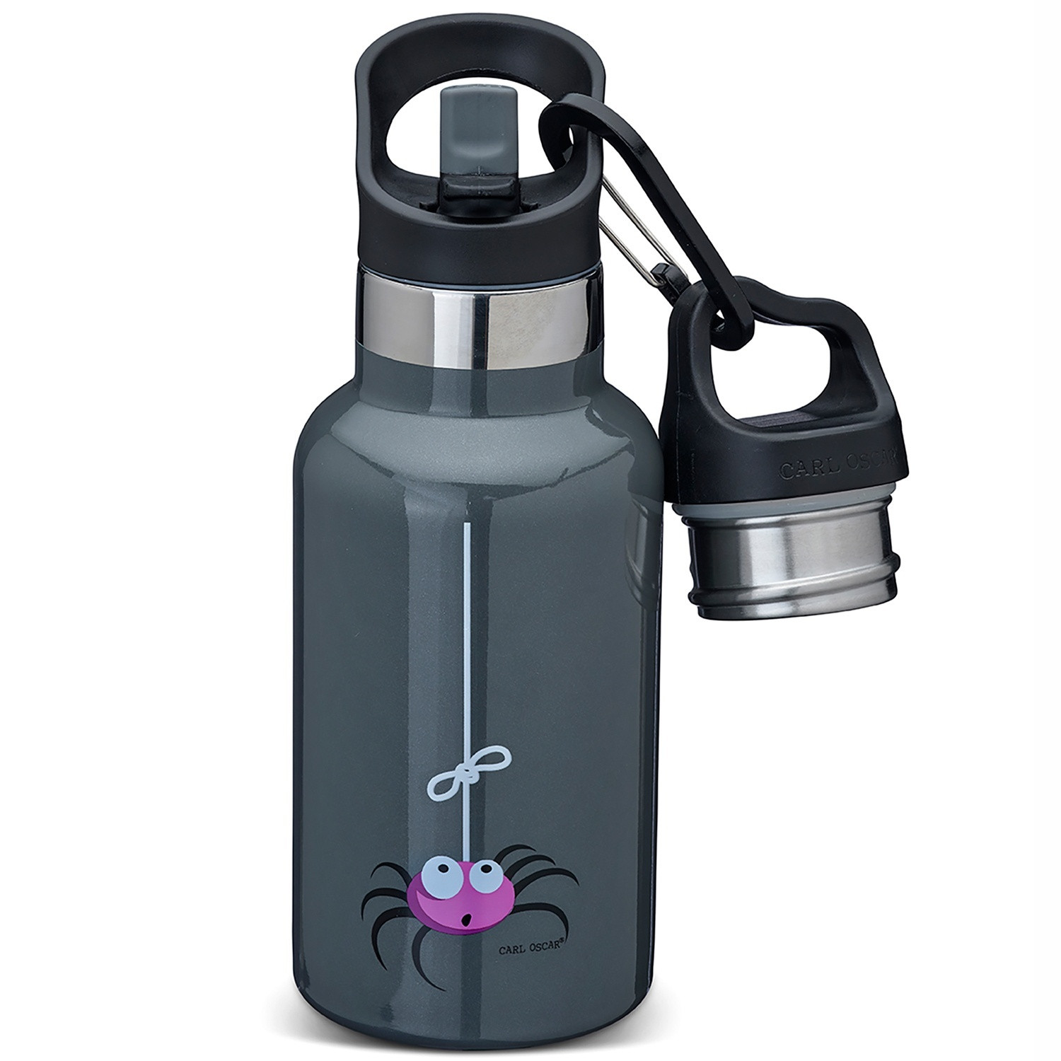 Garrafa TEMP 0,35L Cinza