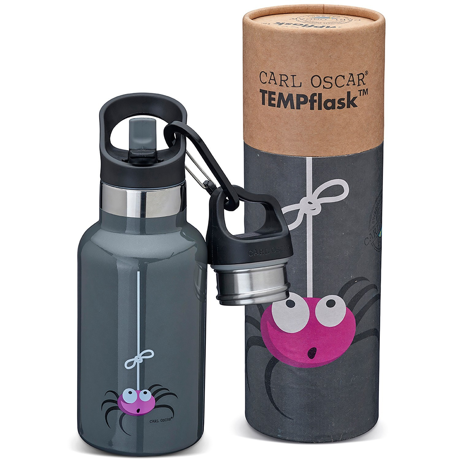 Botella TEMP 0,35L Gris