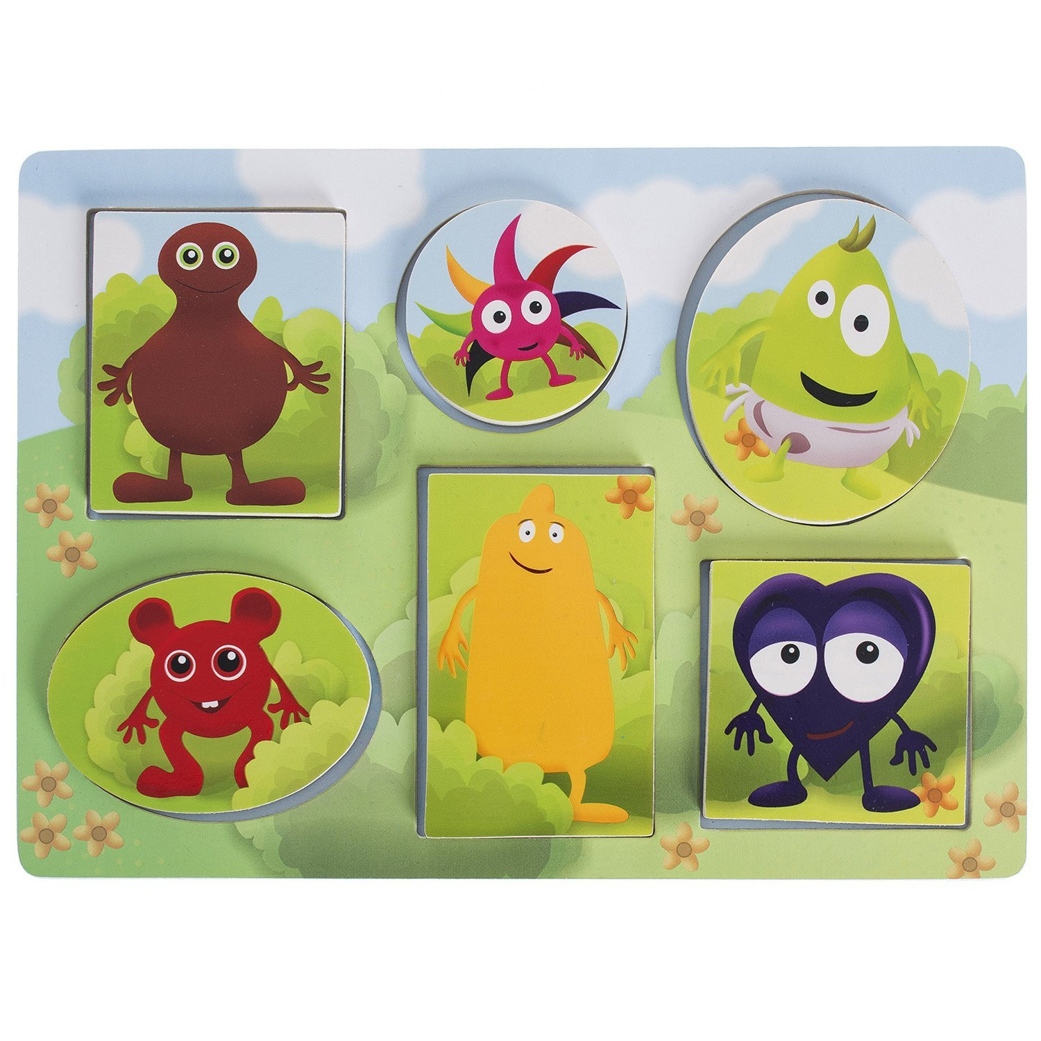 Puzzle Buscando 6 Figuras