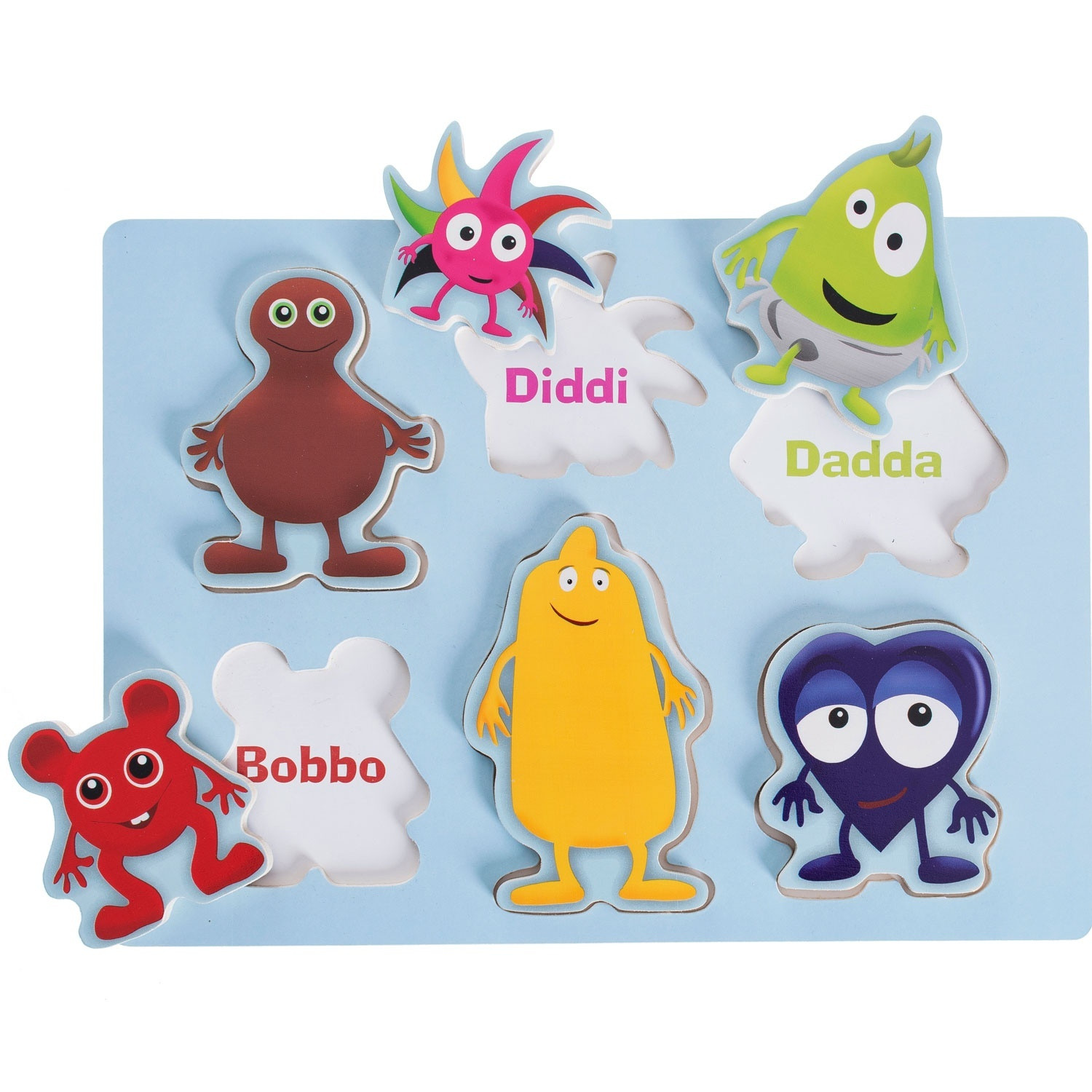 Puzzle de formas 6 figuras