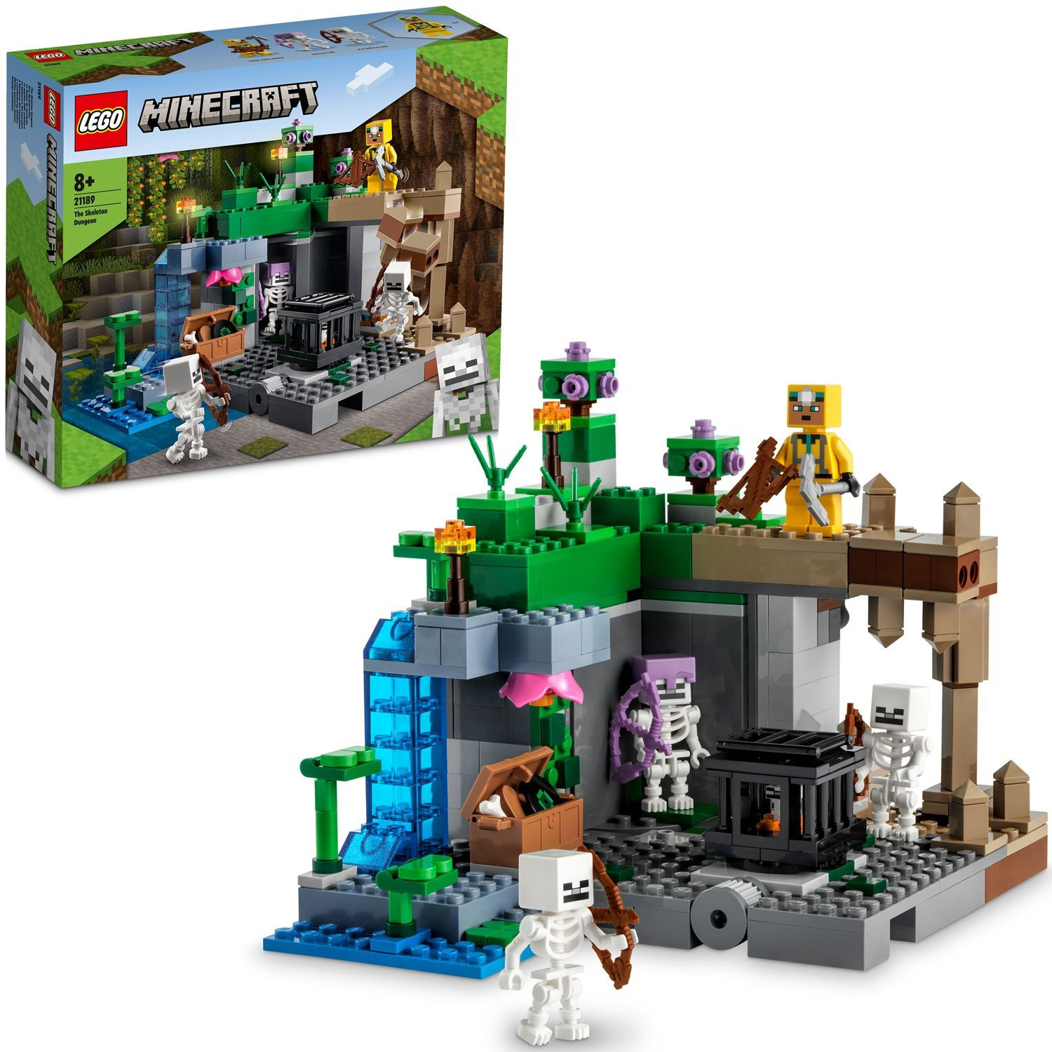 Minecraft - Caverna do Esqueleto 21189