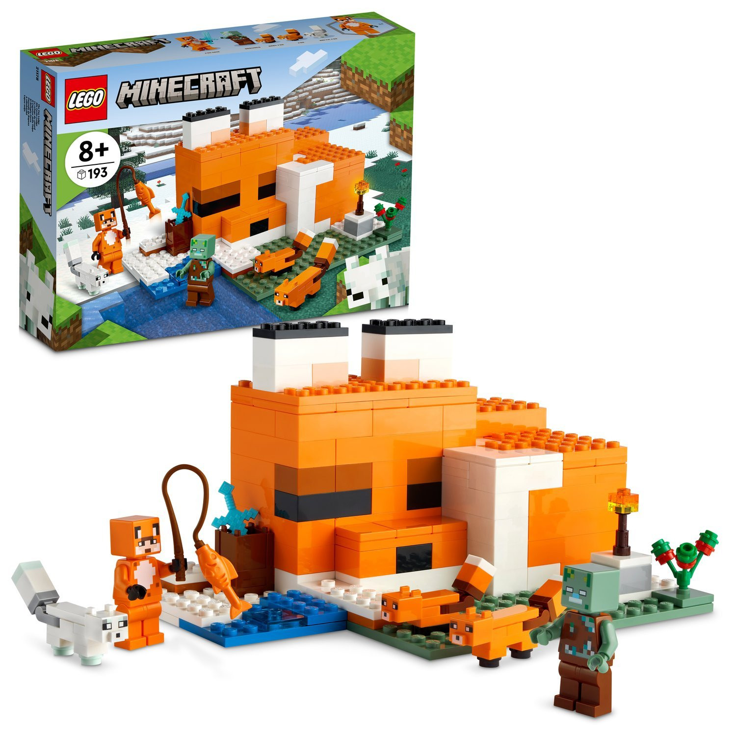 Minecraft - Cabane du renard 21178