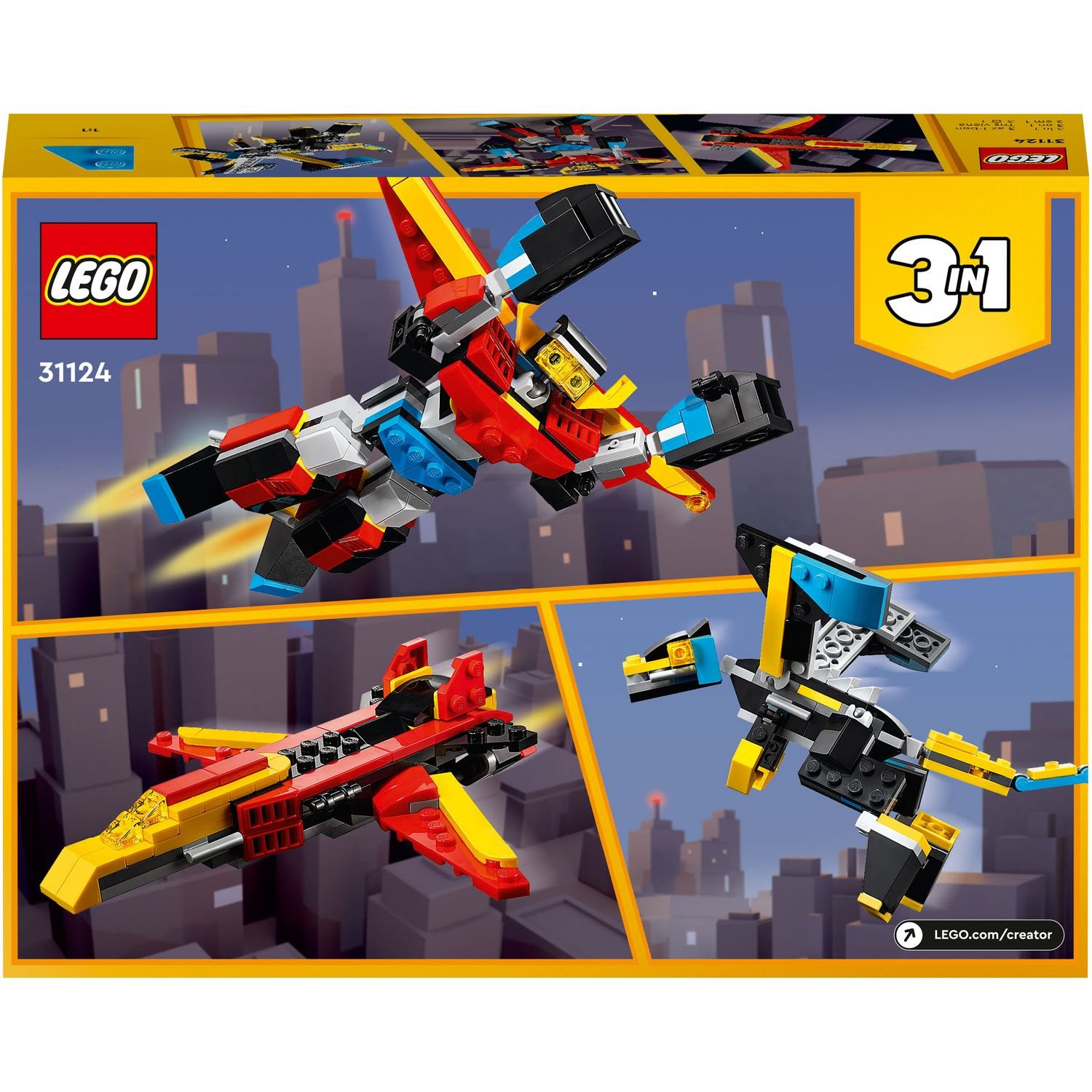 Creator 3v1 – Super Robot 31124