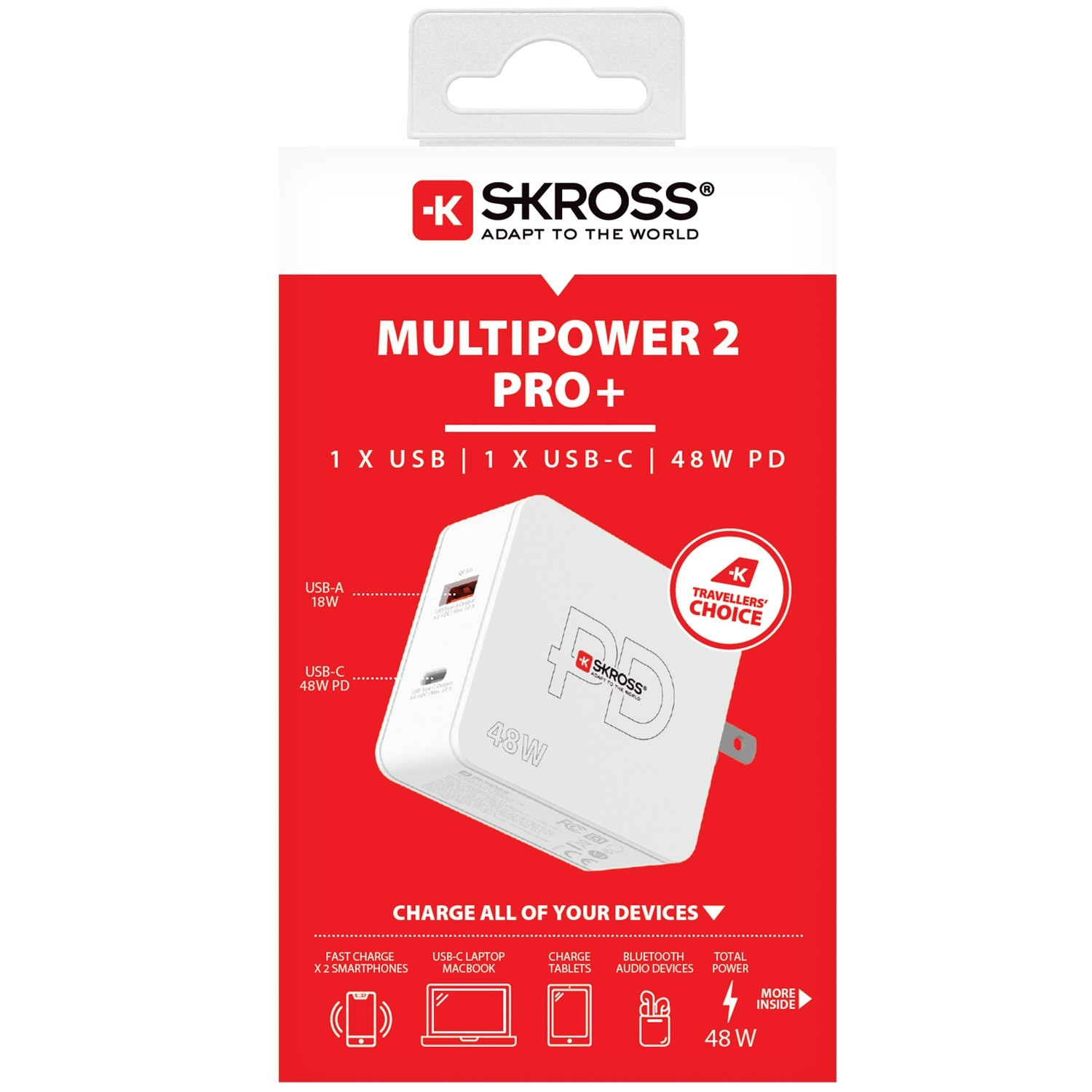 Multipower 2 Pro+ EUA 1xUSB-C PD 1xUSB-A 48W