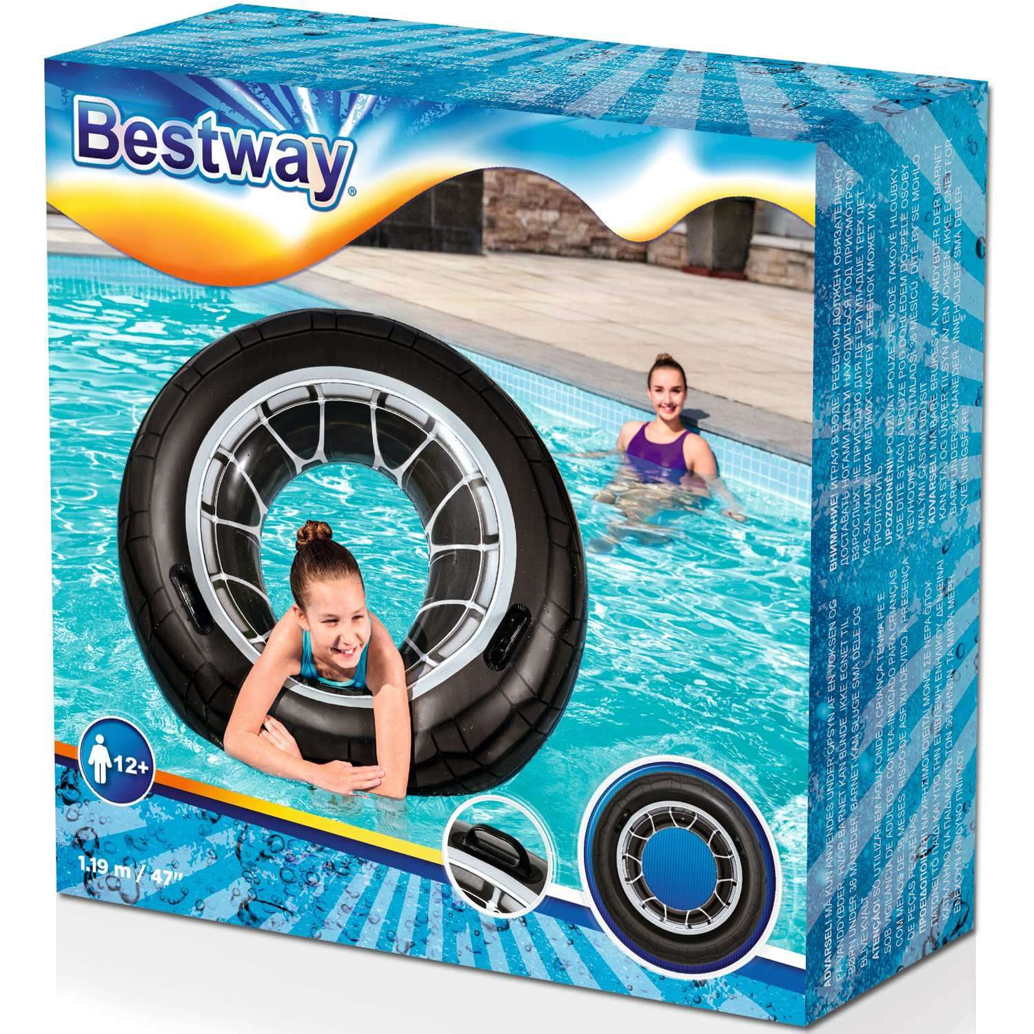 Swimming ring 1.19m High speed deck