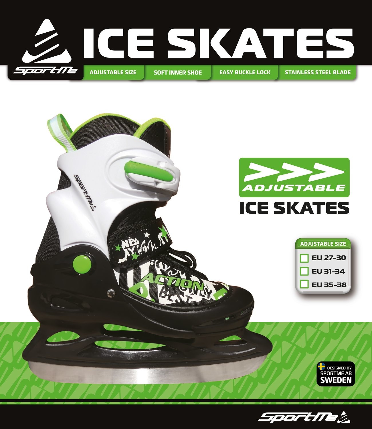 Skate Green Größe 30-33