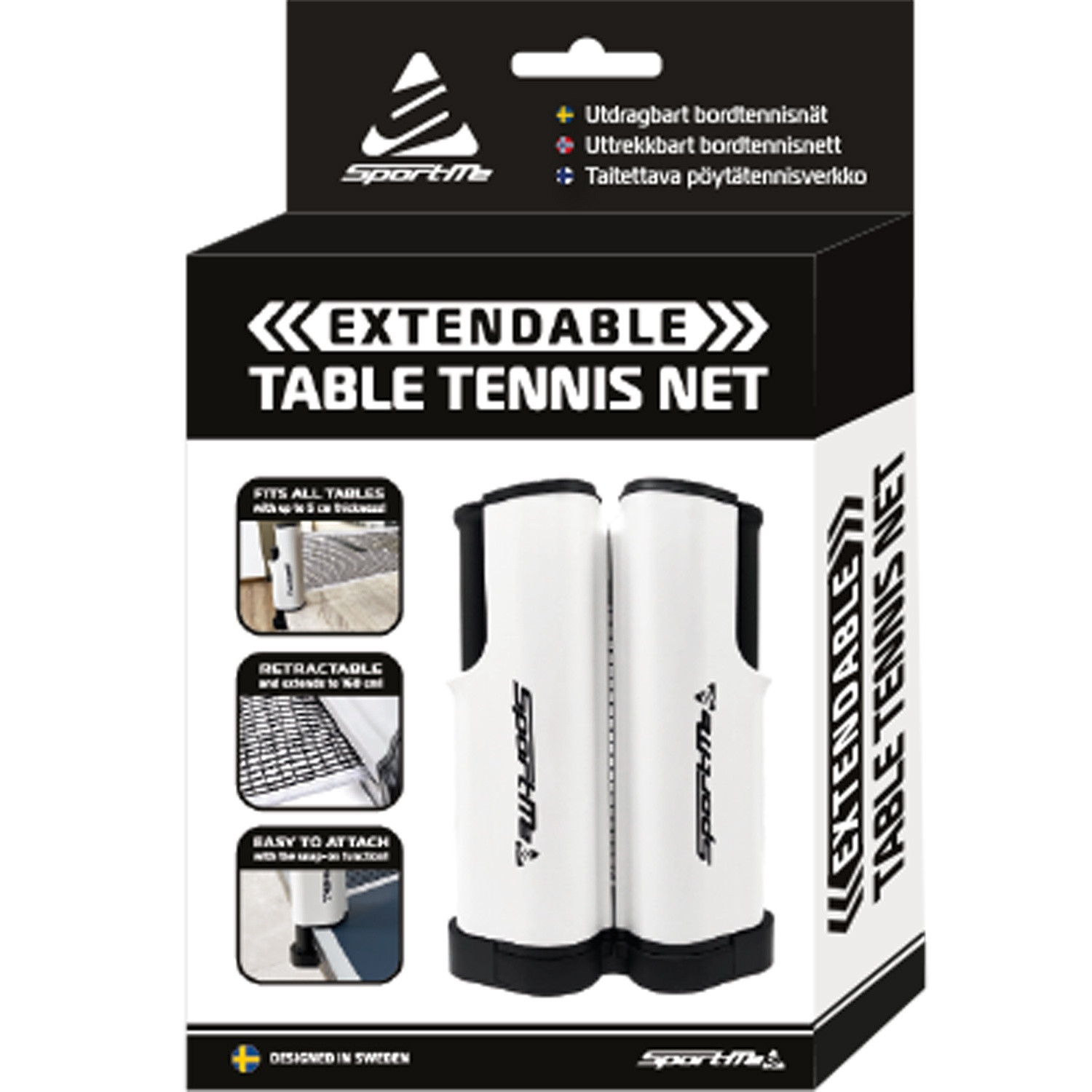 Pingpongnet Intrekbaar