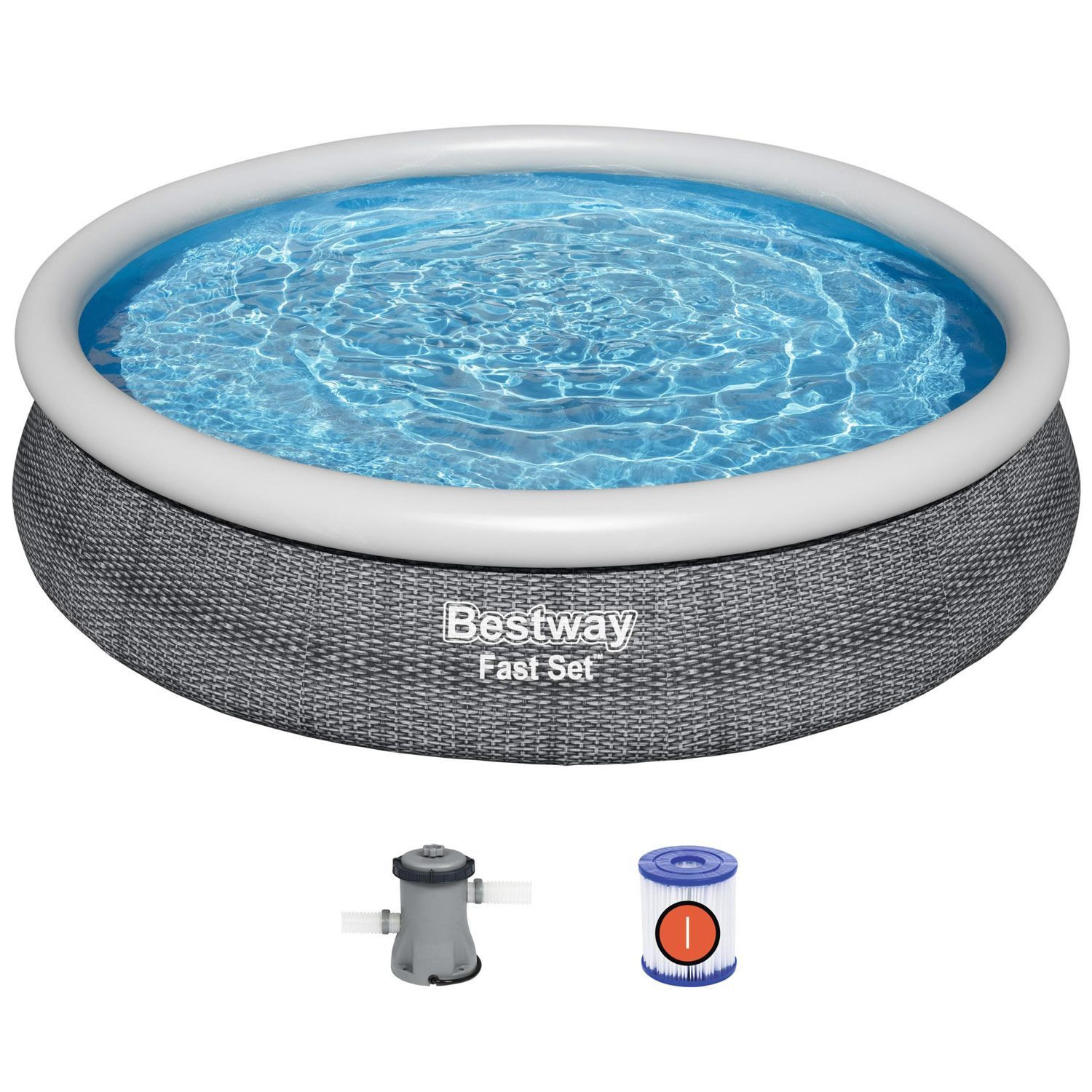 Fest installierter Pool 3,66 x 76 cm
