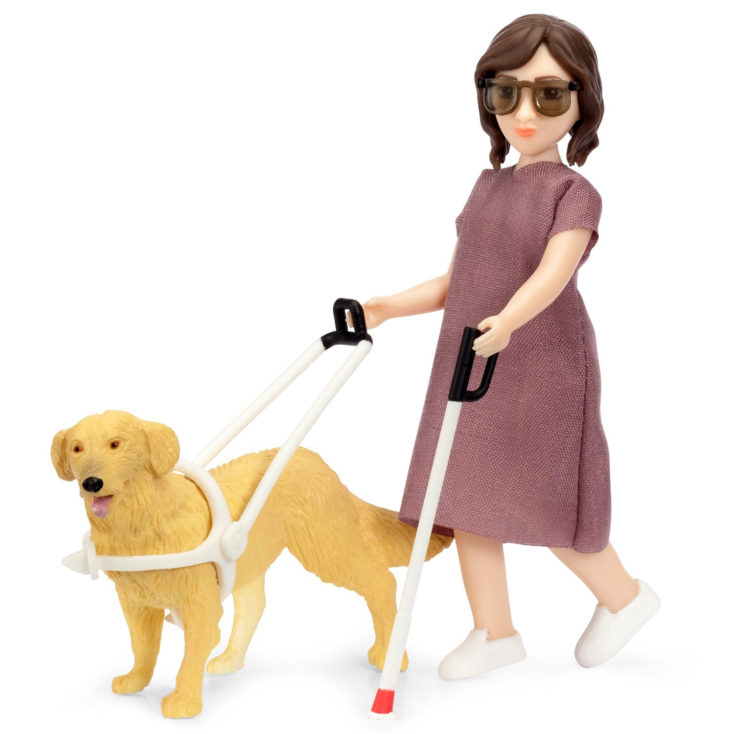 Bábika Blind Cane Pes
