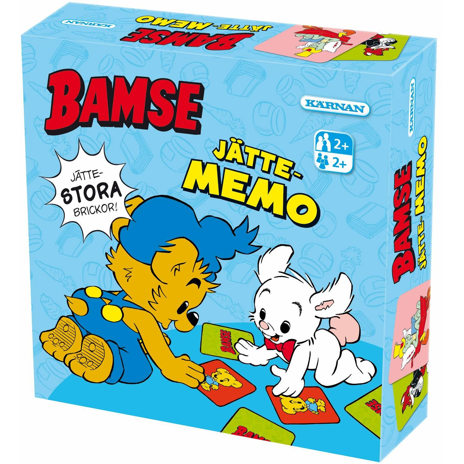 Teddybär-Riesen-Memo