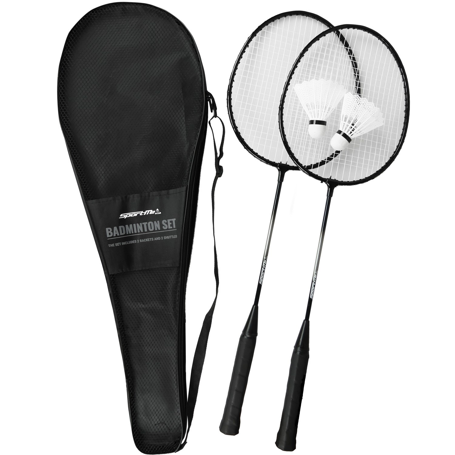 Badmintonschläger-Set mit Tasche