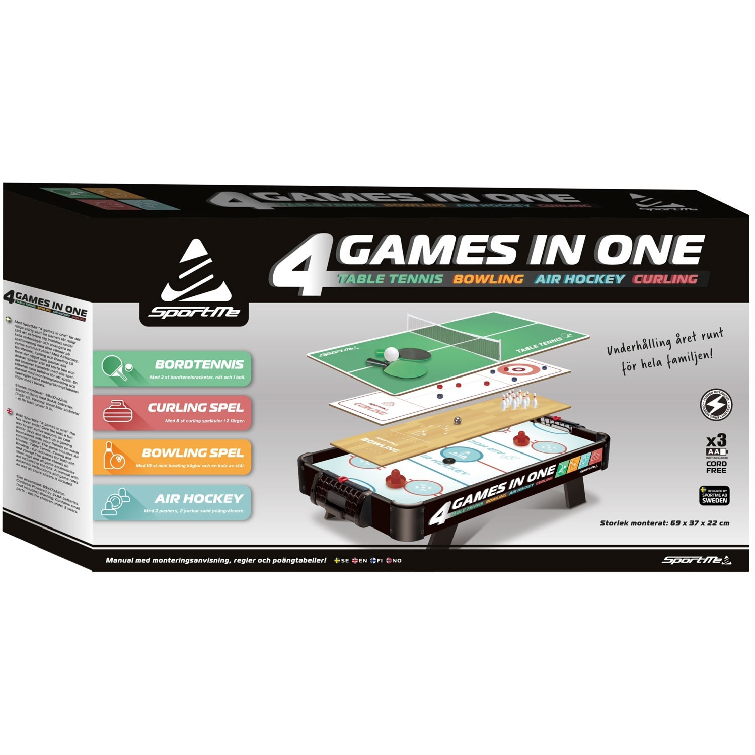 Gioco da tavolo 4 in 1