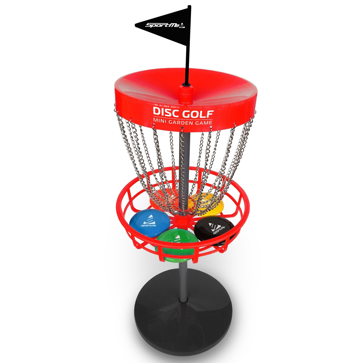 Conjunto de golfe de disco com cesta
