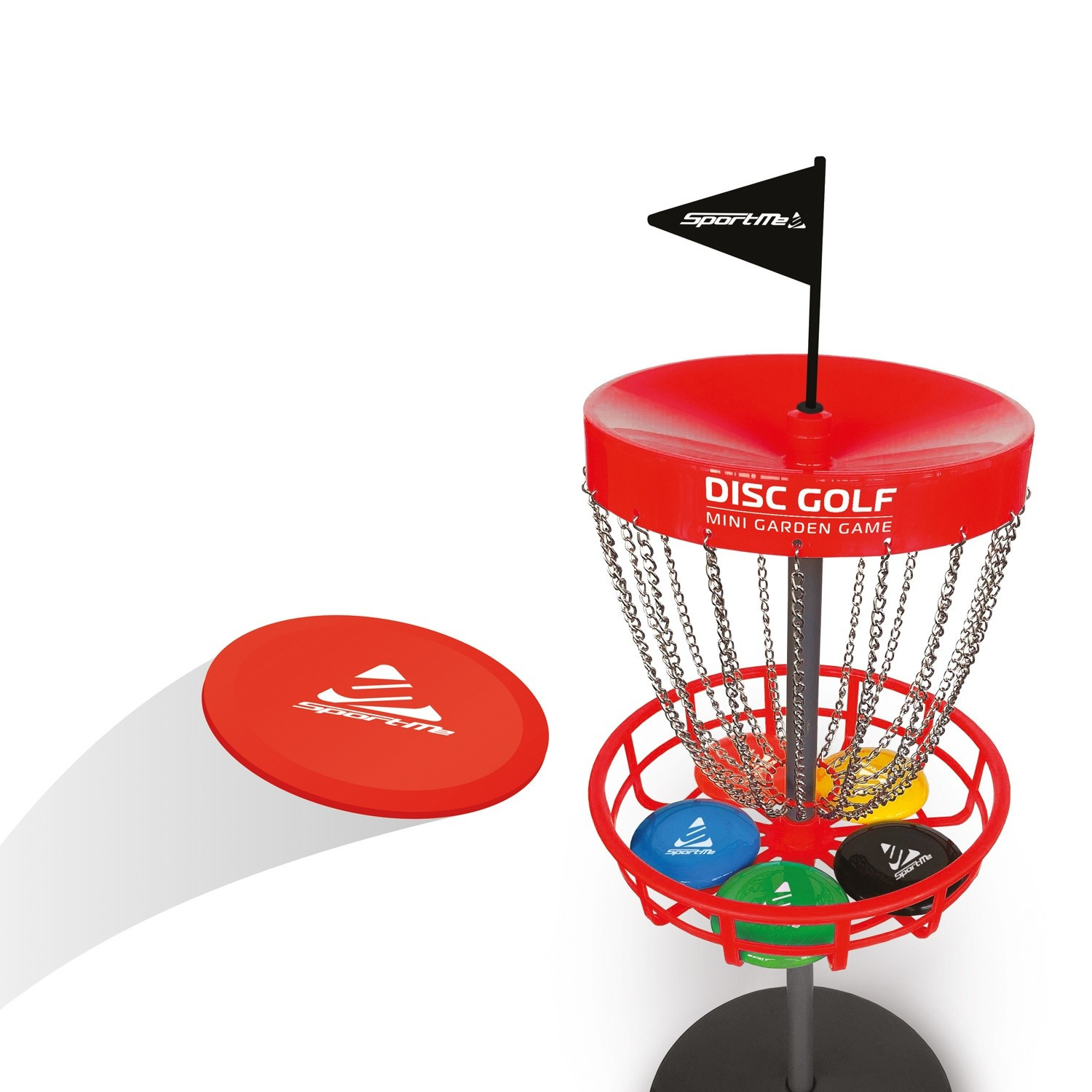 Conjunto de golfe de disco com cesta