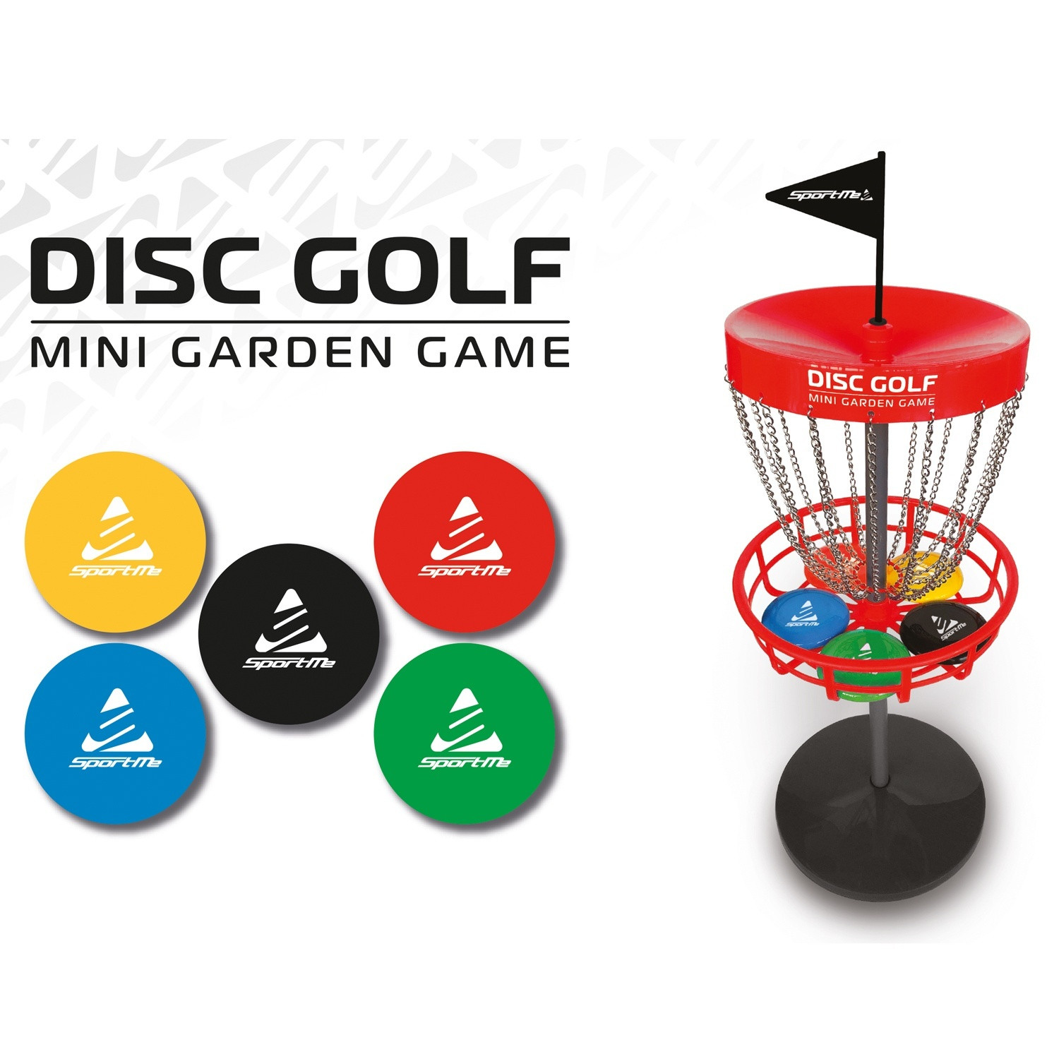 Set de disc golf avec panier
