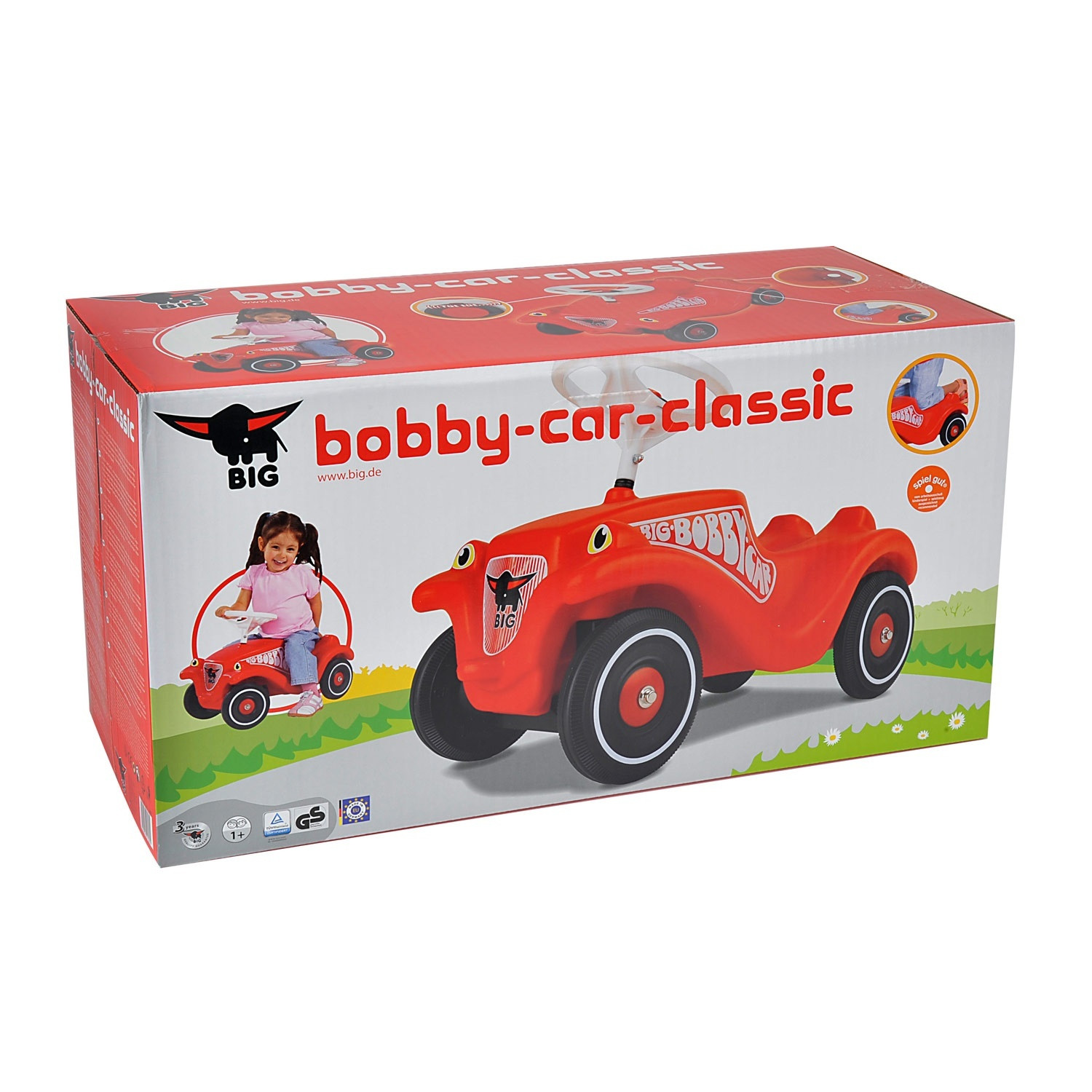 Bobbycar Classic Rot