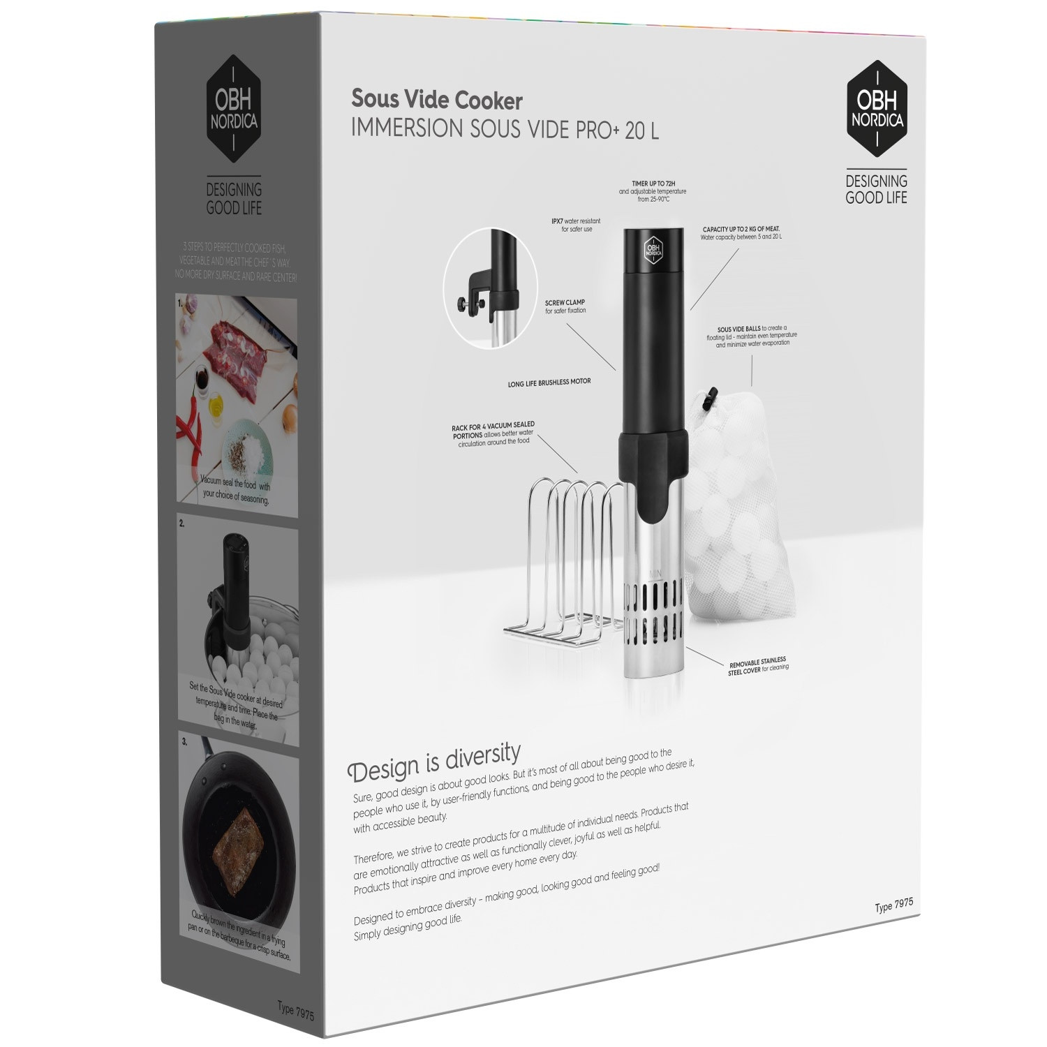 Sous Vide Pro Plus onderdompeling