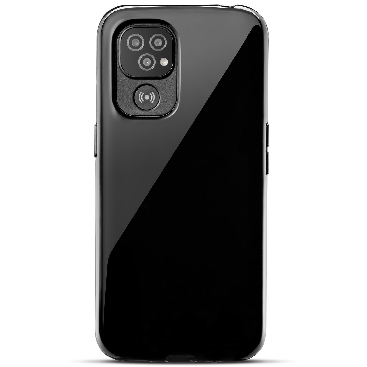 Capa para celular Doro 8110, preta