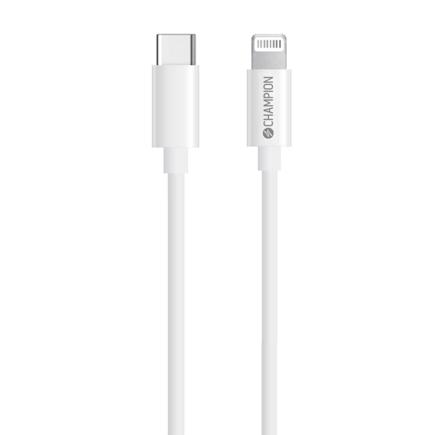 Cabo USB-C para Lightning 1m Branco