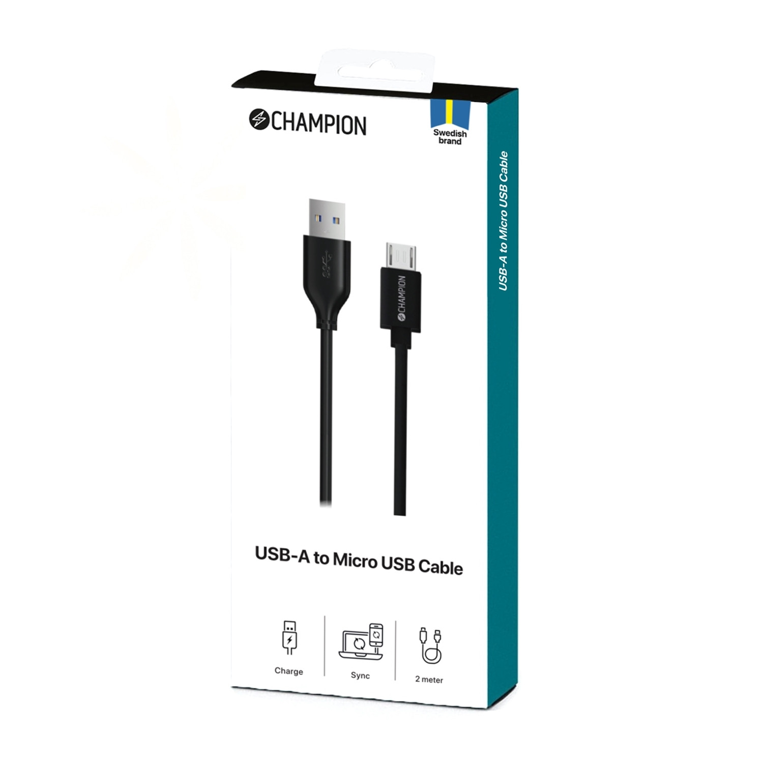 Cable USB-A a Micro-USB 1m Negro