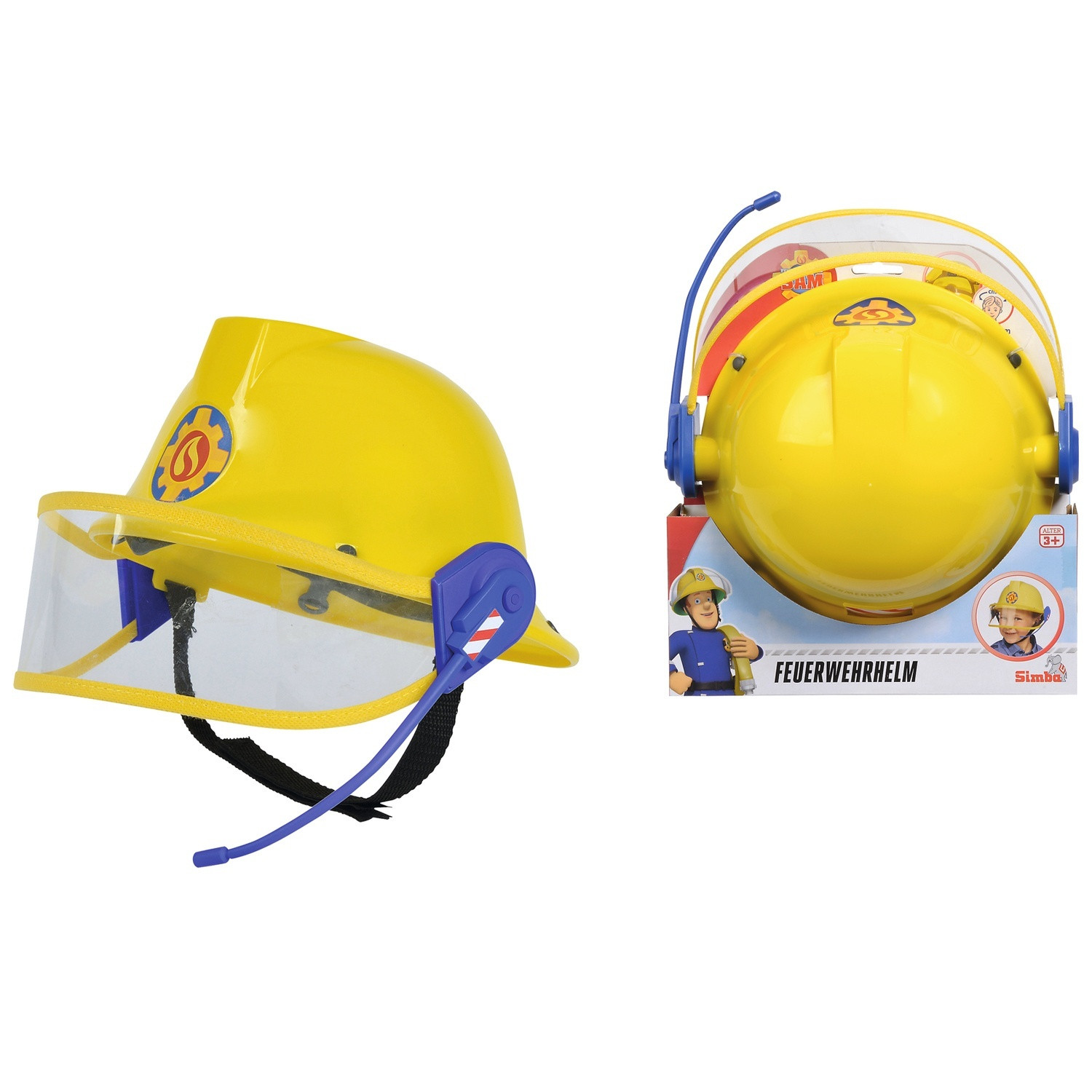 Casque Sam le Pompier avec microphone
