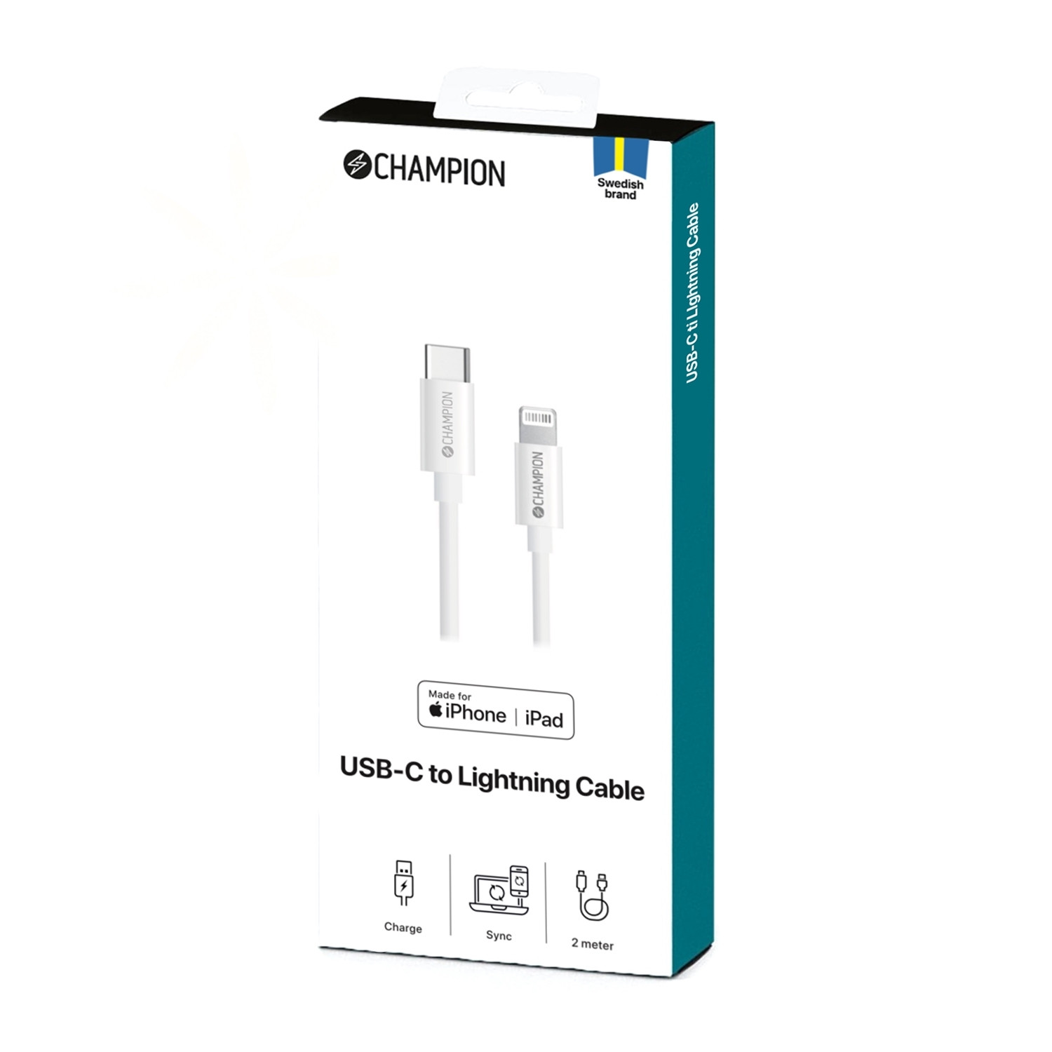 USB-C naar Lightning Kabel 2m Wit