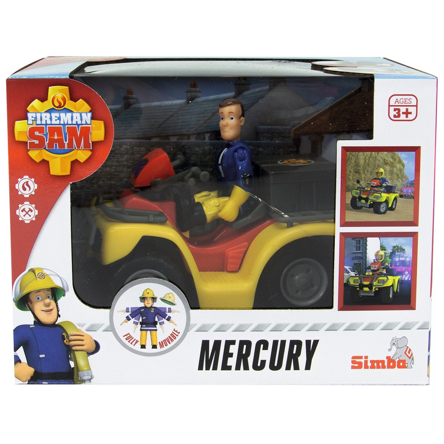 Hasič Sam Quadricycle Mercury