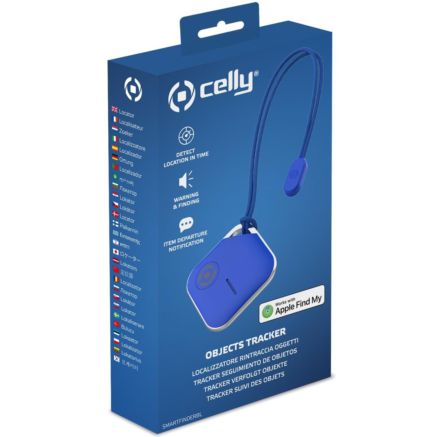 Smart Tag Finder Blau