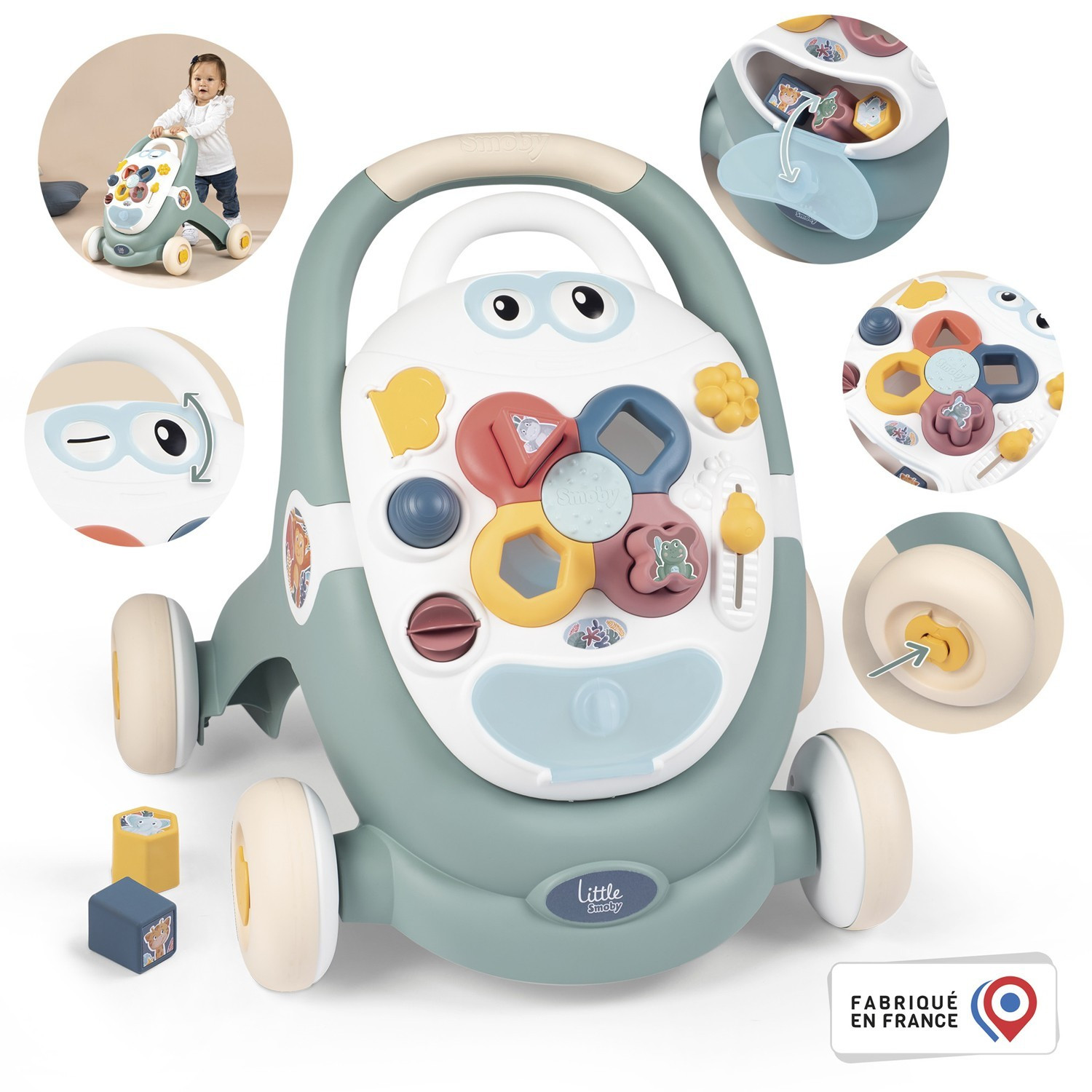 3-v-1 Learn-Walk-Carriage
