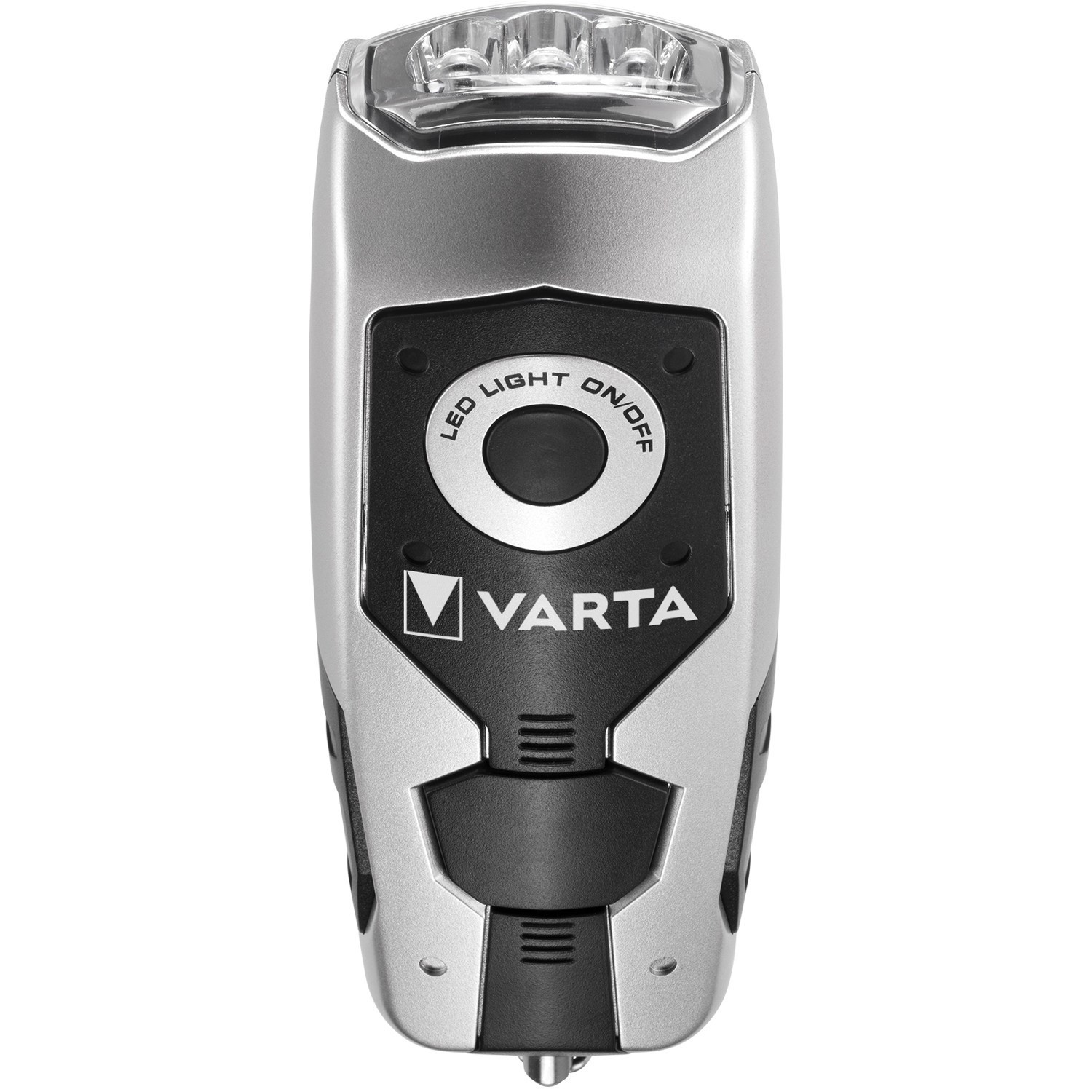 Linterna Dynamo Light Crank 28 lm Plata