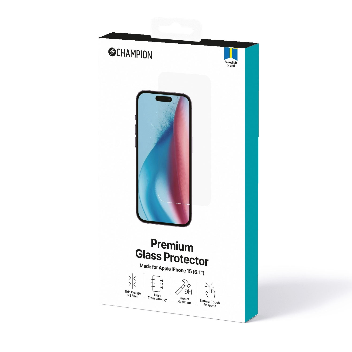 Protecteur d'écran iPhone 15