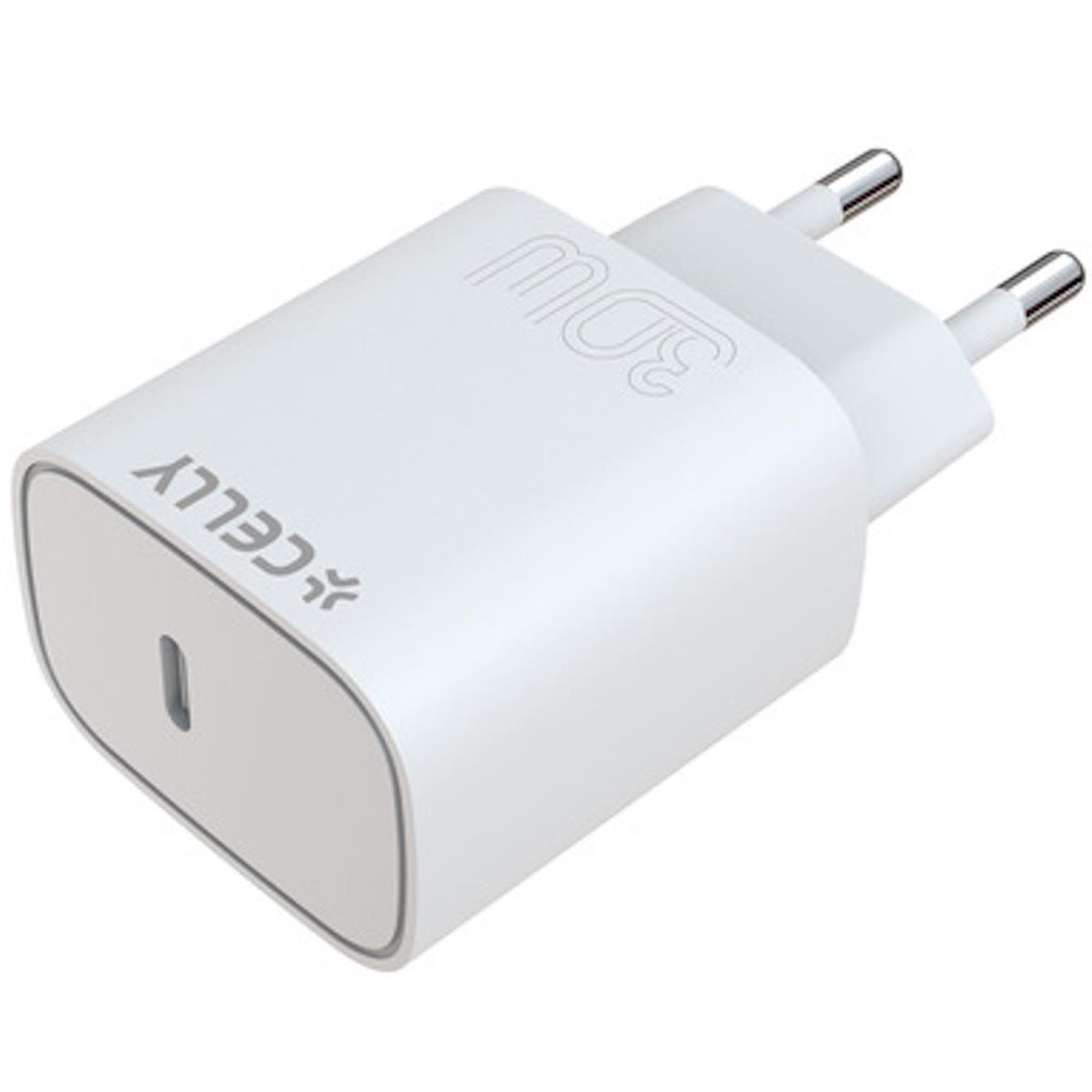 USB-lader USB-C PD 30W Wit