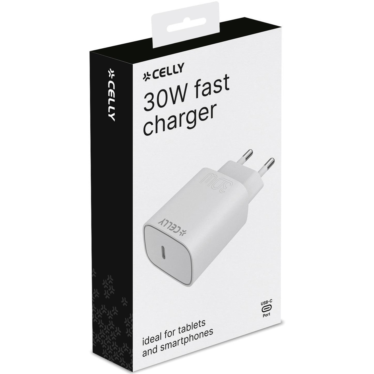 USB-lader USB-C PD 30W Wit