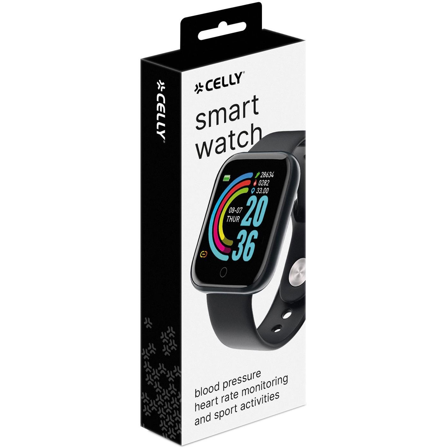 Trainerbeat Smartwatch Schwarz