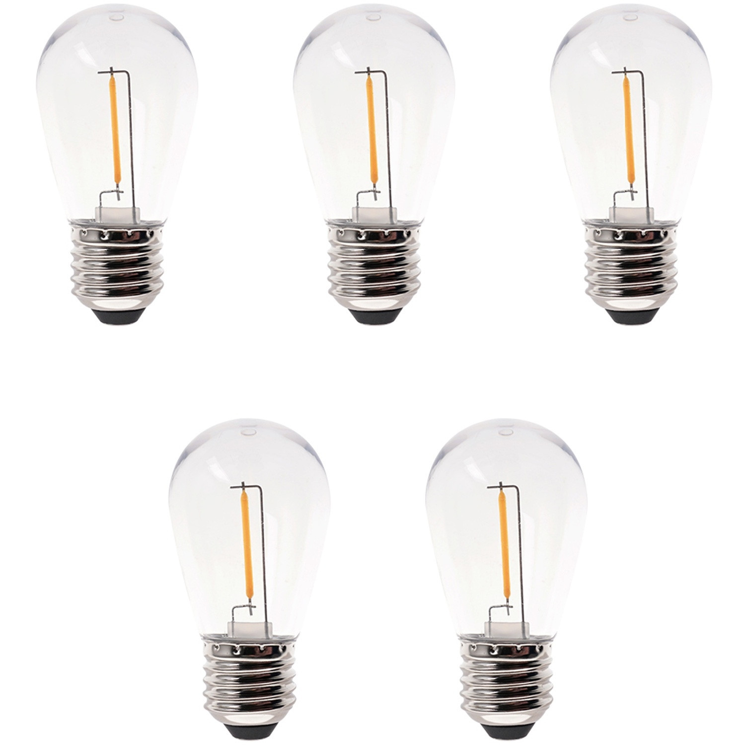 5-pack Deco Bulb LED light source E27 12V Warm white 30lm