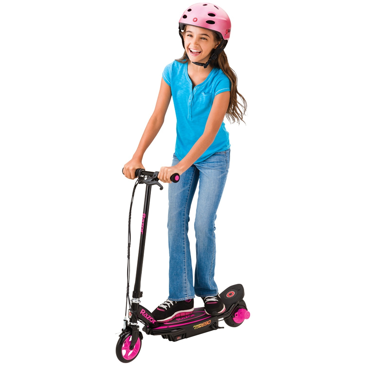 Trottinette électrique Power Core E90 - Rose